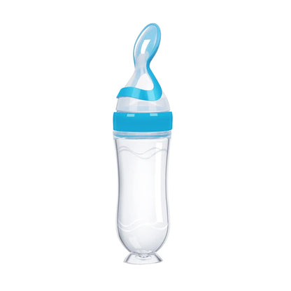 SafeSpoon™ Silicone Baby Feeding Bottle